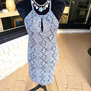 Dress. Snake print. Size 2.